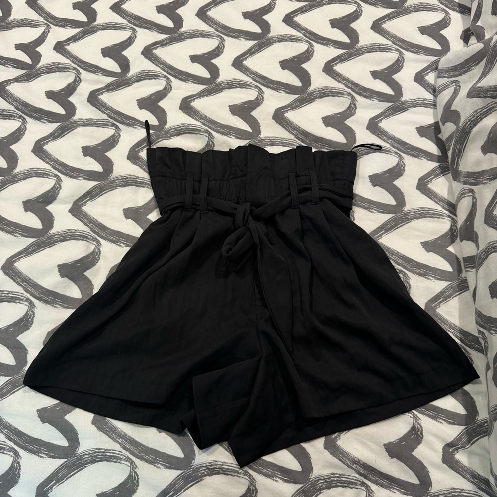 Zara black shorts